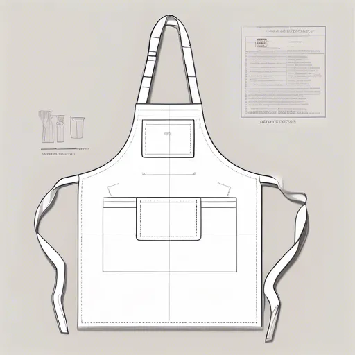 Як зробити фартух на кухні своїми руками - покрокове керівництво