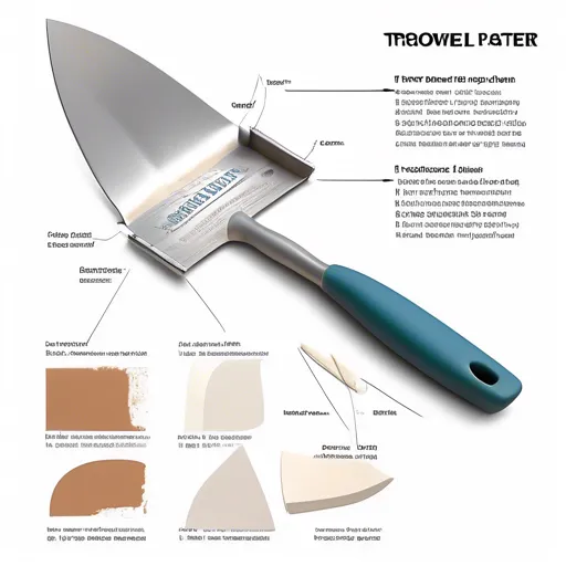 Кельма для декоративної штукатурки - різновиди, техніка роботи