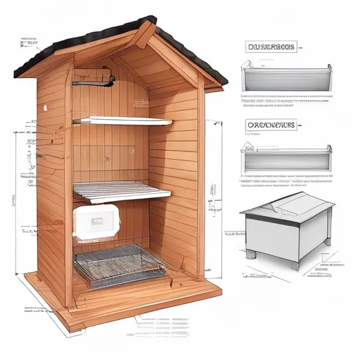 Коптильня холодного копчення своїми руками - креслення, розміри та інструкція з будівництва