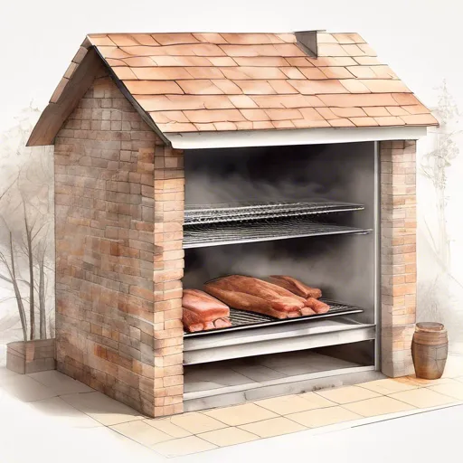 Коптильня холодного копчення своїми руками - креслення, розміри та інструкція з будівництва