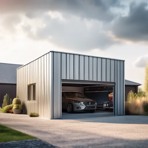 Металевий гараж своїми руками - будуємо 'будинок' для автомобіля