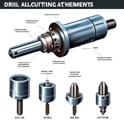 Насадка на дриль для різання металу - види насадок та способи різання