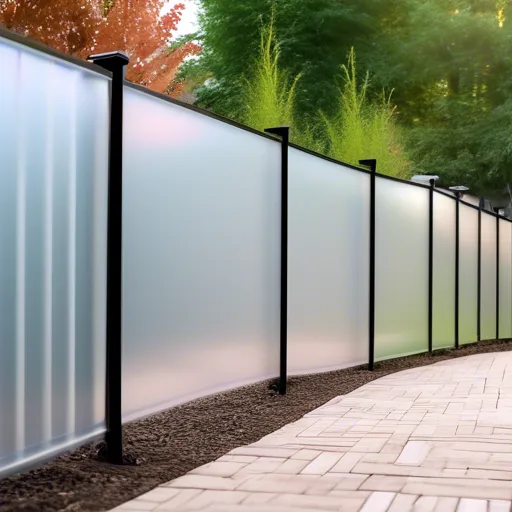 Паркан із полікарбонату своїми руками - інструкція з будівництва!