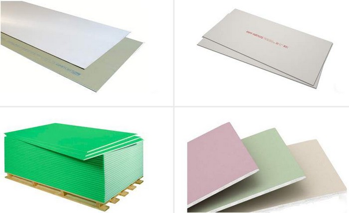 Гіпсокартон визначення, види, характеристики та застосування