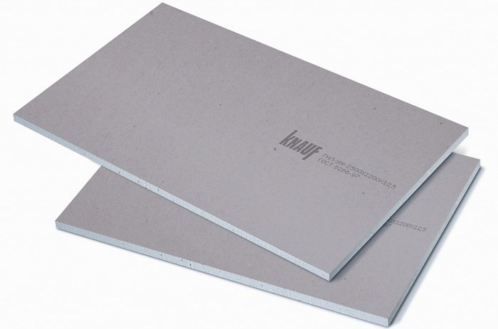 9. Гіпсокартонні листи фірми Knauf