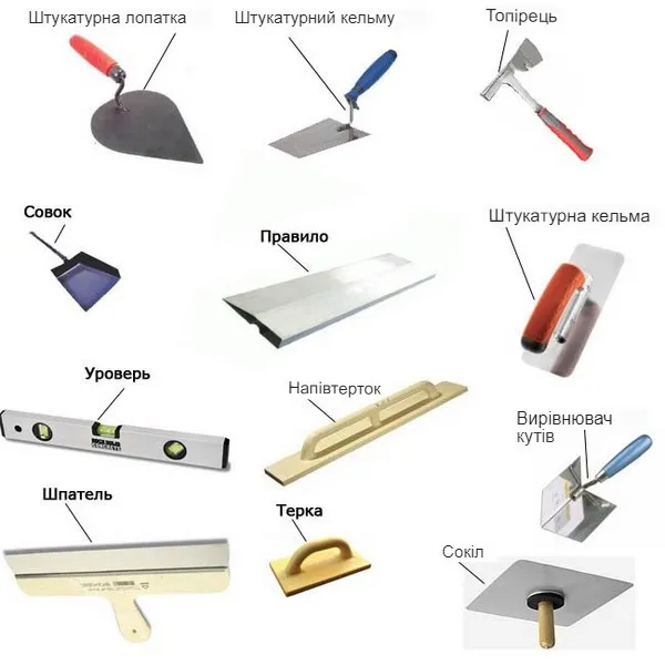 Фото 4. Ґрунтування поверхні перед нанесенням штукатурки