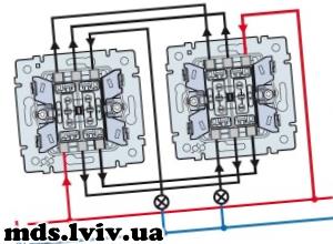 Прохідні і перехресні вимикачі