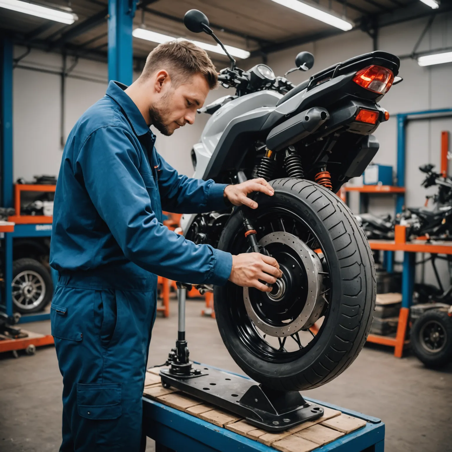 Перевірка гальм електросамоката