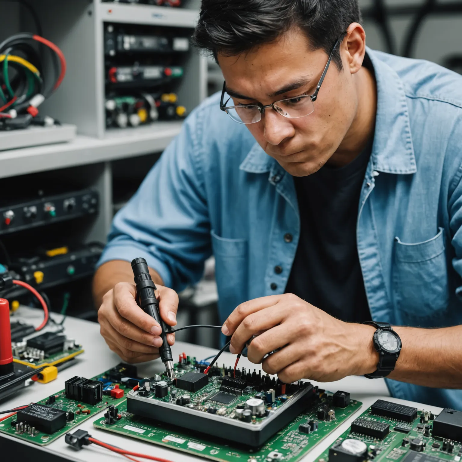 Процес ремонту електросамоката