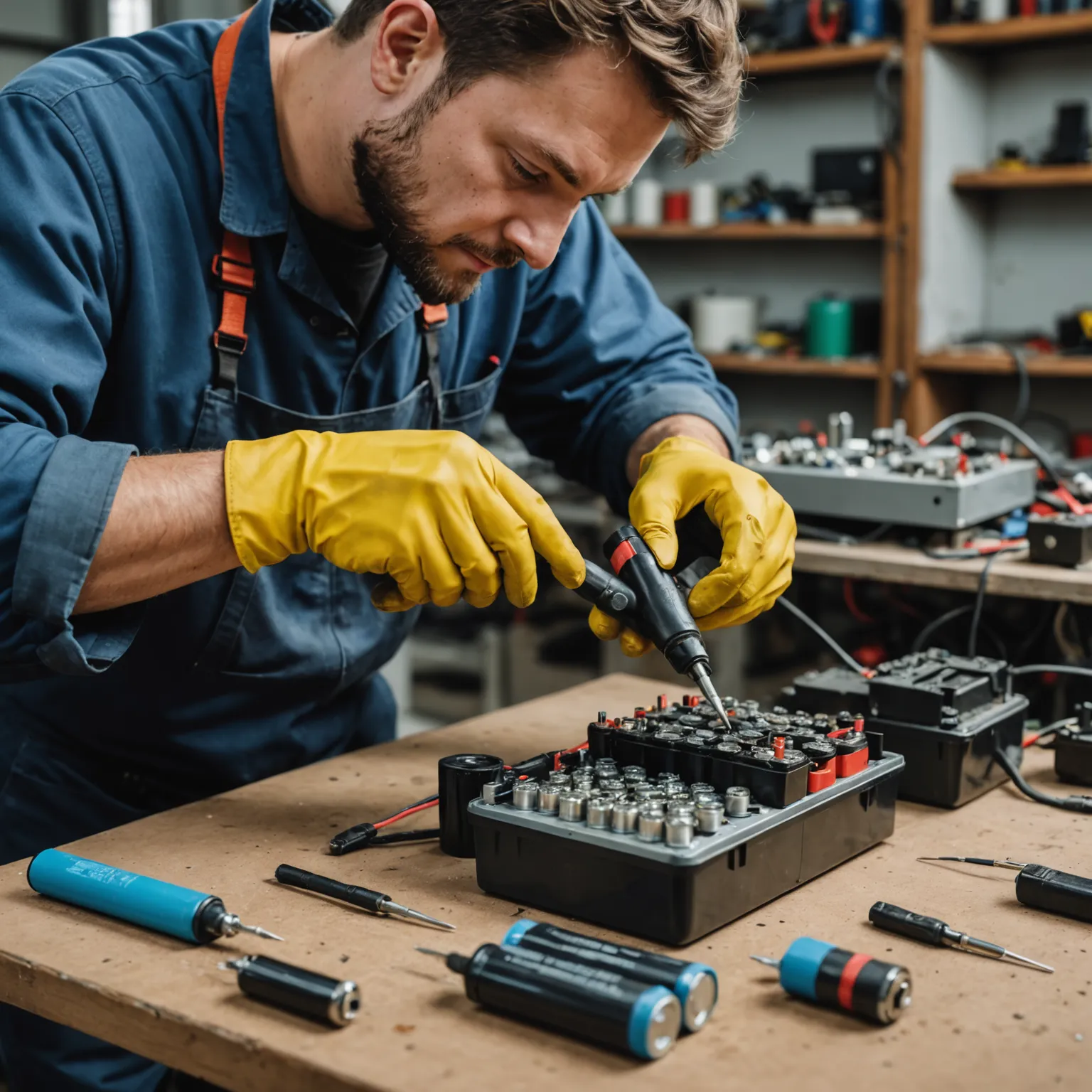 Ремонт батареї електросамоката