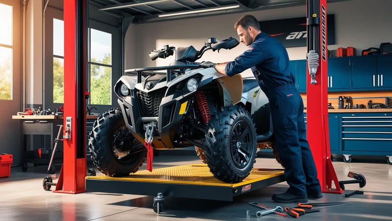 Обслуговування квадроцикла після бездоріжжя