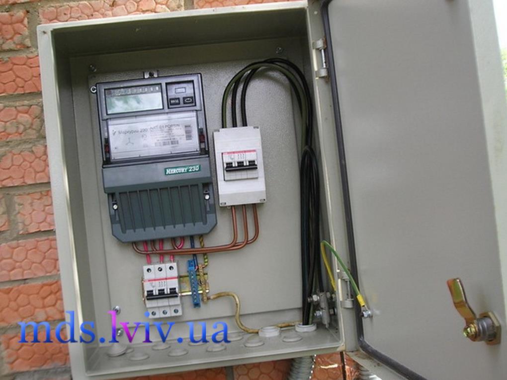 Перенесення електрощита на інше місце з укладанням кабелів