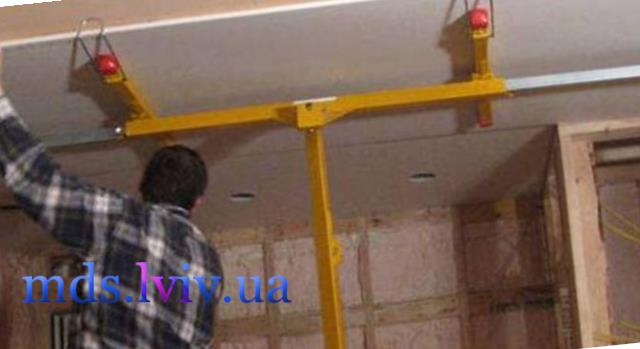 Монтаж гіпсокартону Львів