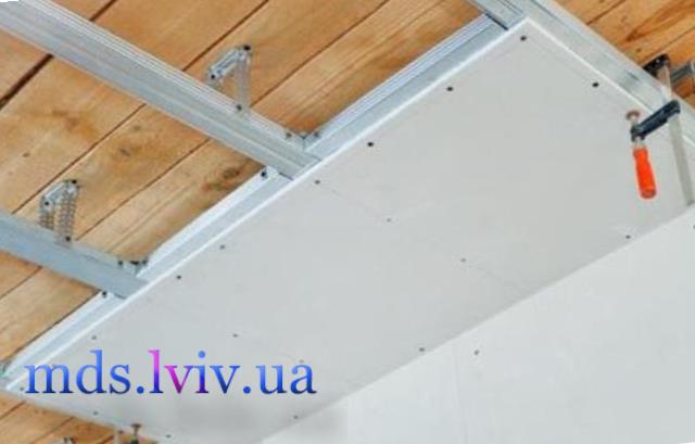 Монтаж гіпсокартону Львів