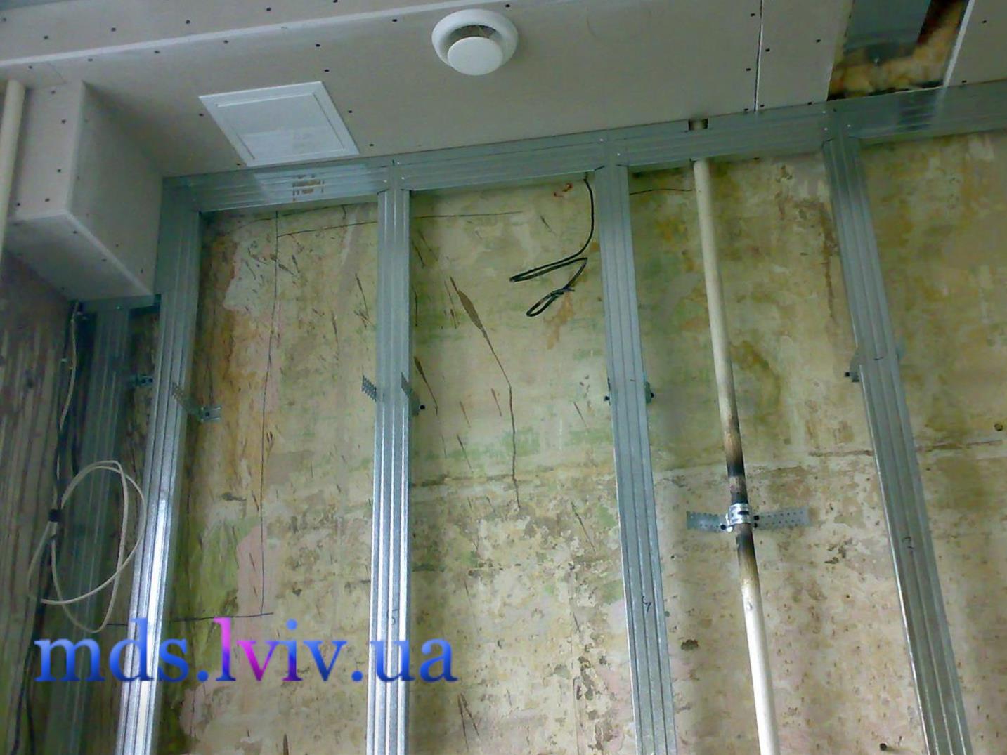Монтаж гіпсокартону Львів