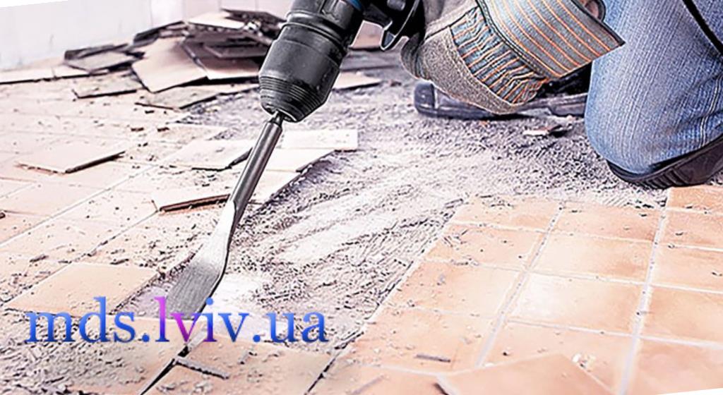 Розцінки на демонтажні роботи Львів