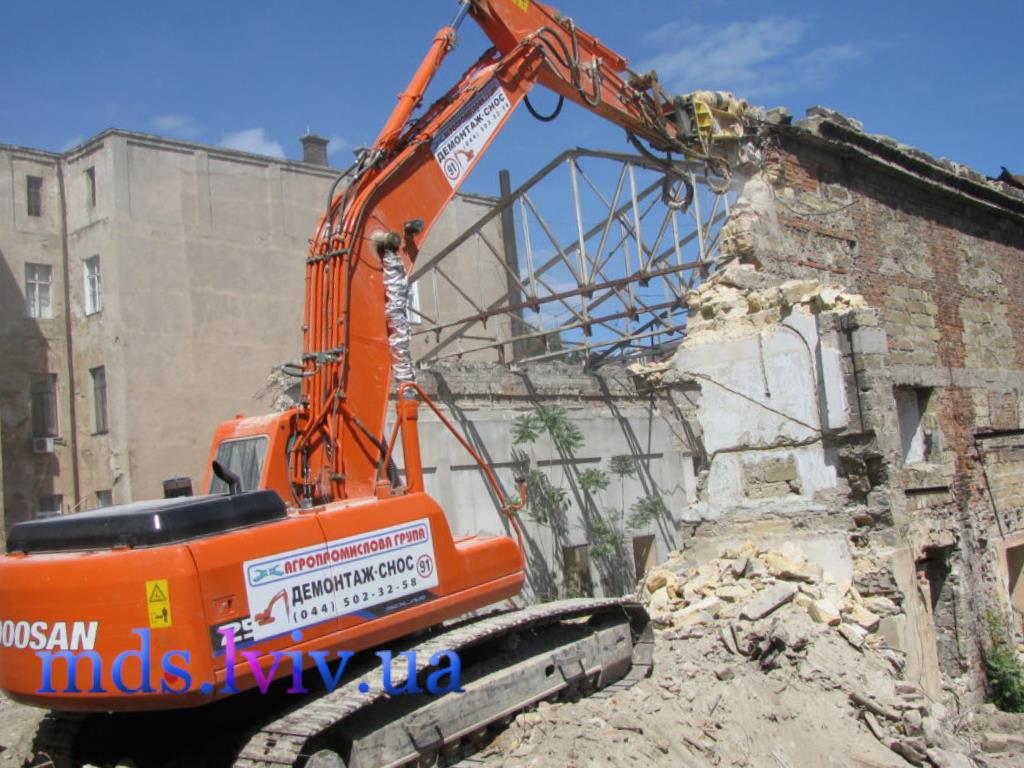 Розцінки на демонтажні роботи Львів