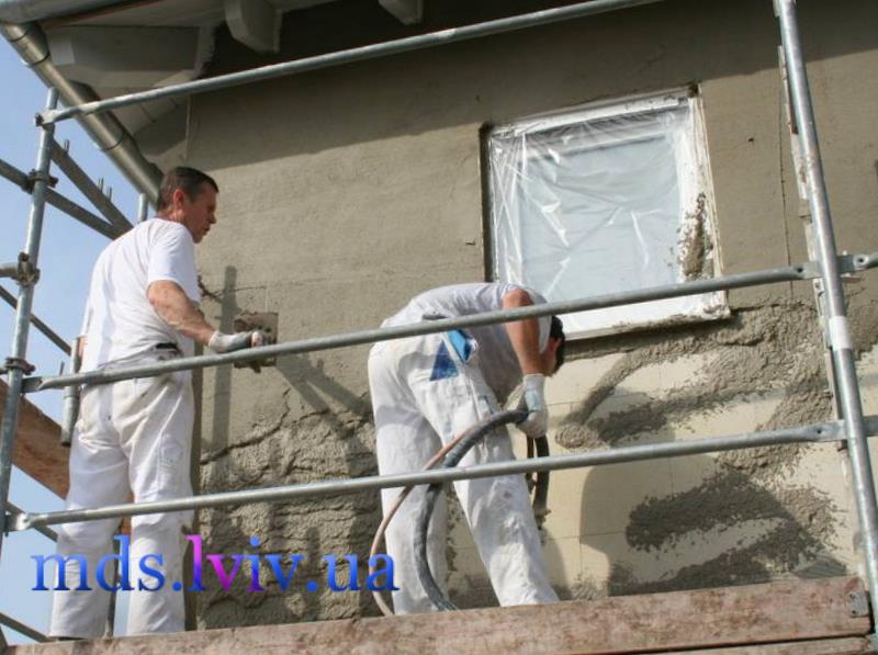 Штукатурні роботи Львів