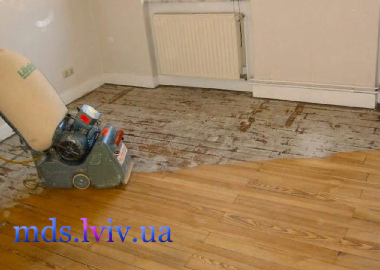 Шліфування паркету Львів