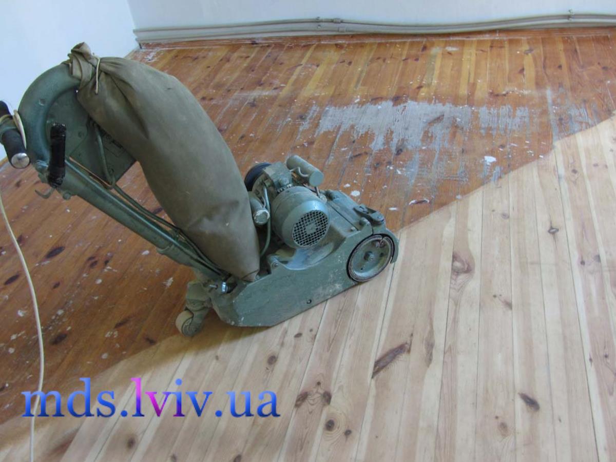 Шліфування паркету Львів