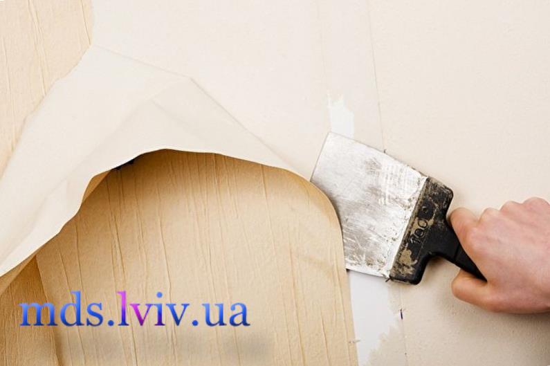 Поклейка шпалер Львів