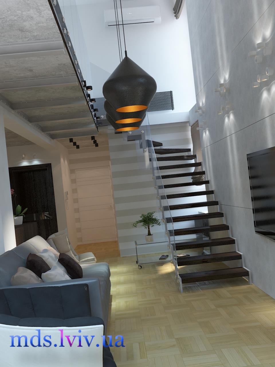 Ремонт дворівневої квартири Львів