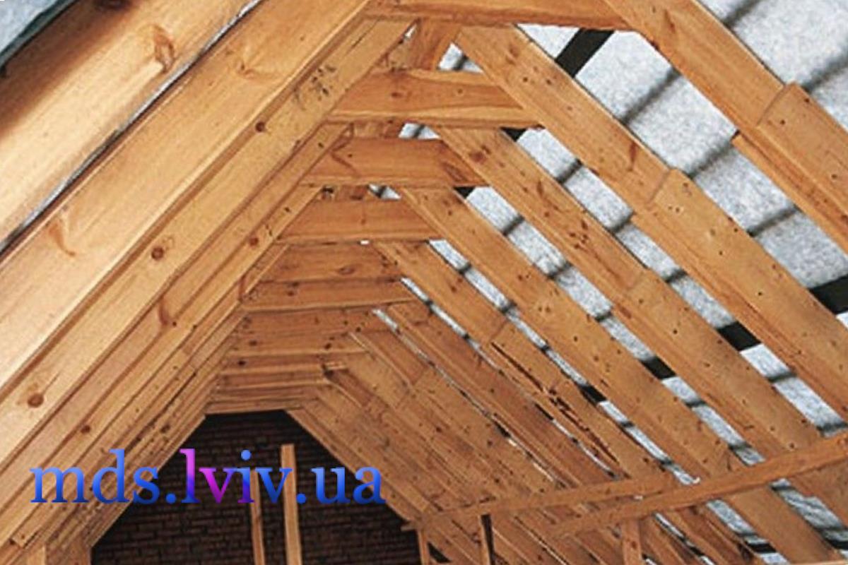 Будівництво даху Львів