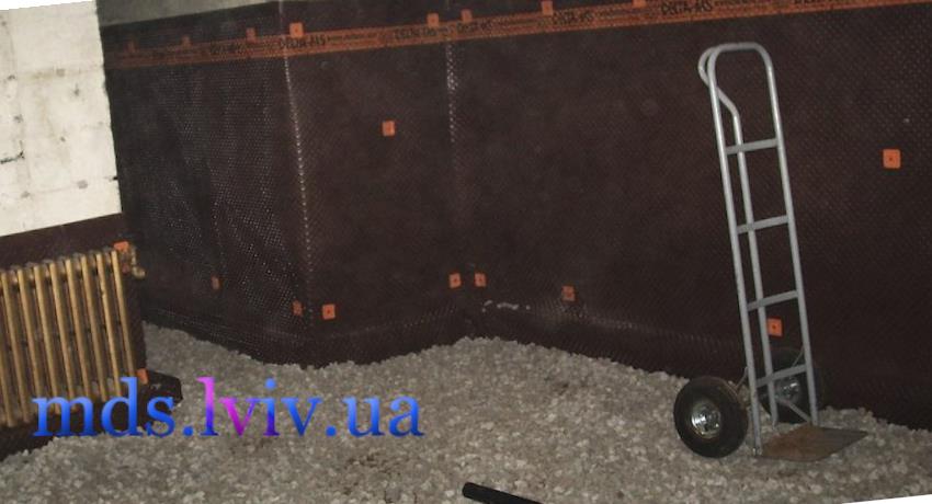 Гідроізоляція підвалу Львів