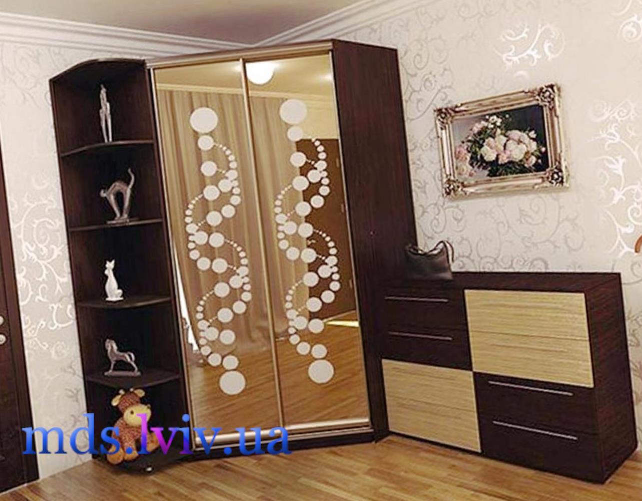 Кутові шафи купе на замовлення Львів