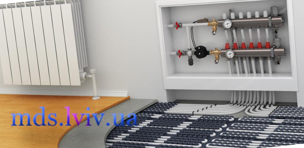 Змішувальний вузол для водяної теплої підлоги та стабілізація температури