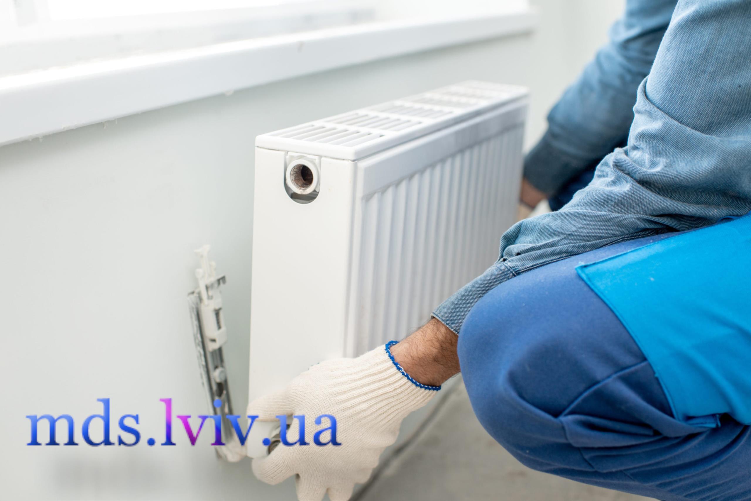 новий радіатор опалення в інтер’єрі