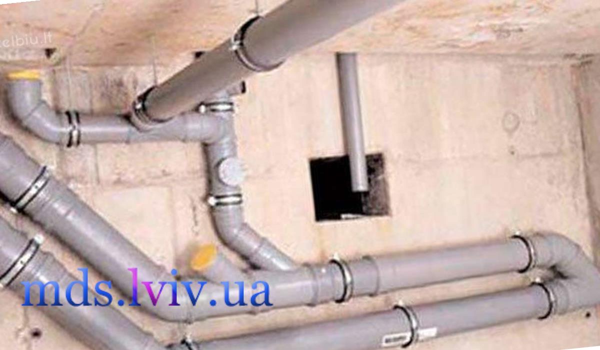монтаж каналізації у квартирі у Львові