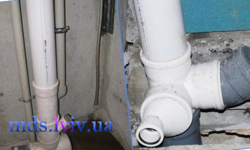 старий чавунний стояк у багатоповерхівці