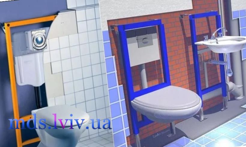 професійний монтаж унітазу
