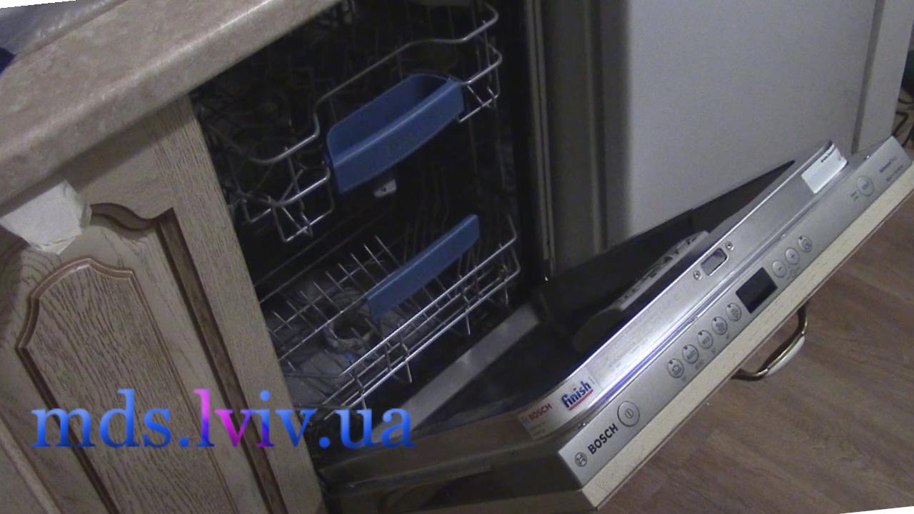 Встановлення посудомийної машини Львів — професійний монтаж посудомийки