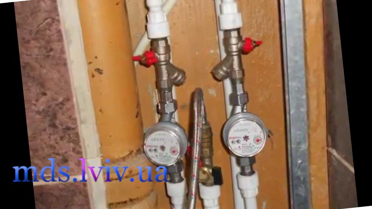 схема підключення лічильника води