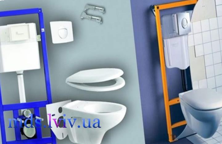 кріплення унітазу до підлоги