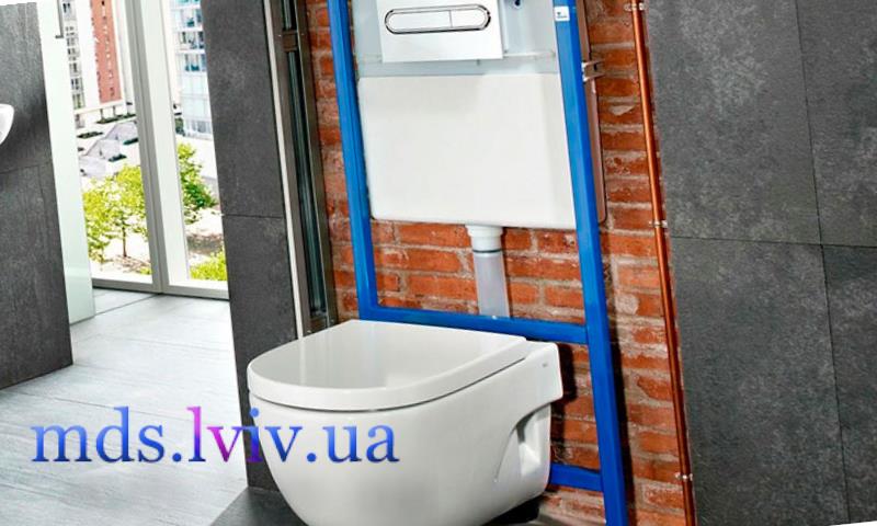 ремонт і монтаж бачка унітазу