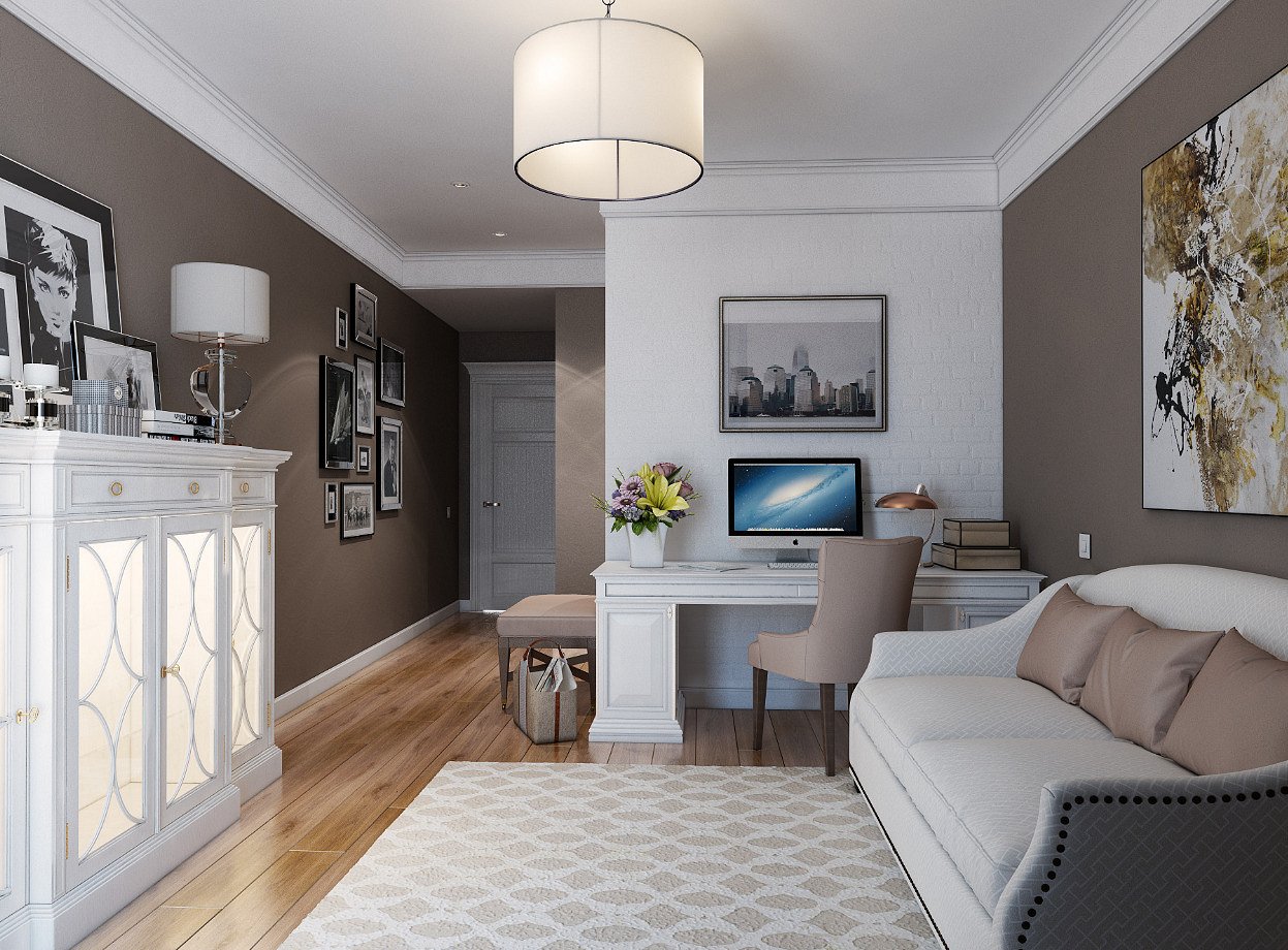 Дизайн однокімнатної квартири Львів