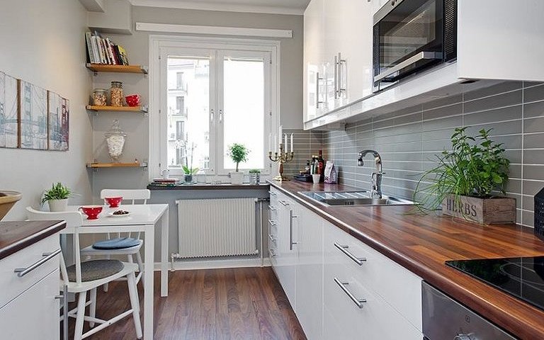 Маленька кухня дизайн