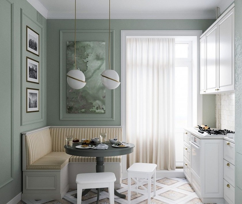 Маленька кухня дизайн