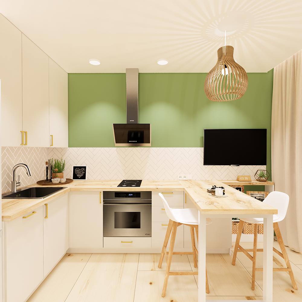 Кутова кухня дизайн