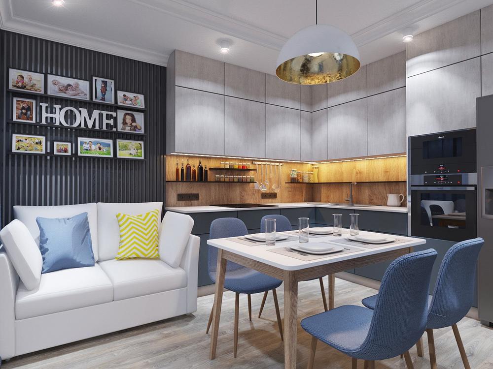 Кутова кухня дизайн