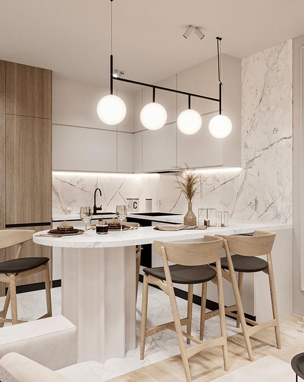 Кутова кухня дизайн