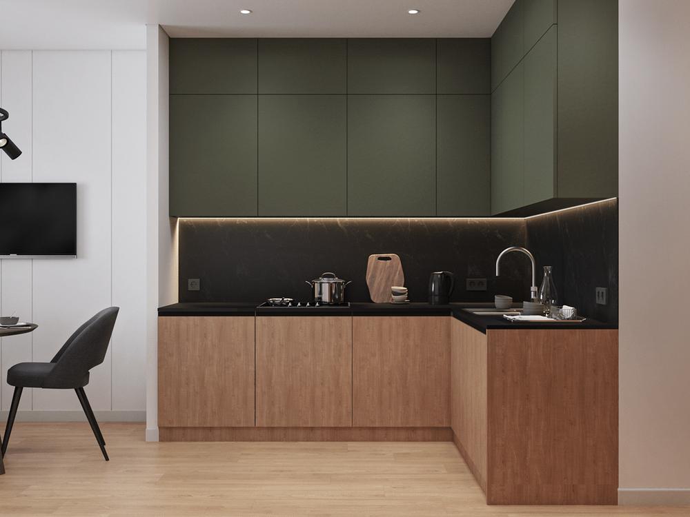 Кутова кухня дизайн