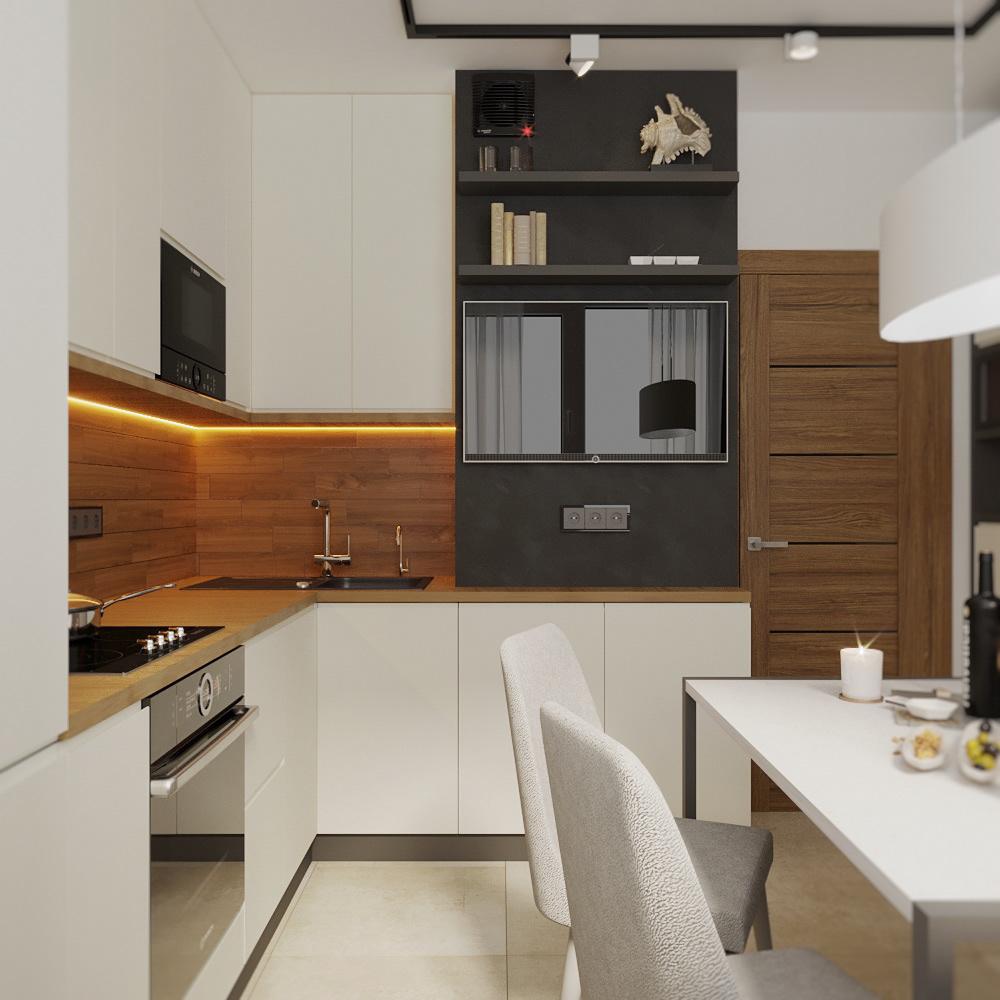 Кутова кухня дизайн