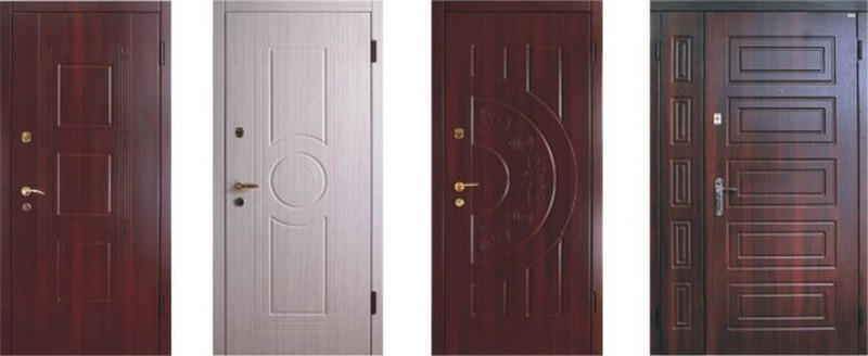 Варіанти оздоблення вхідних дверей