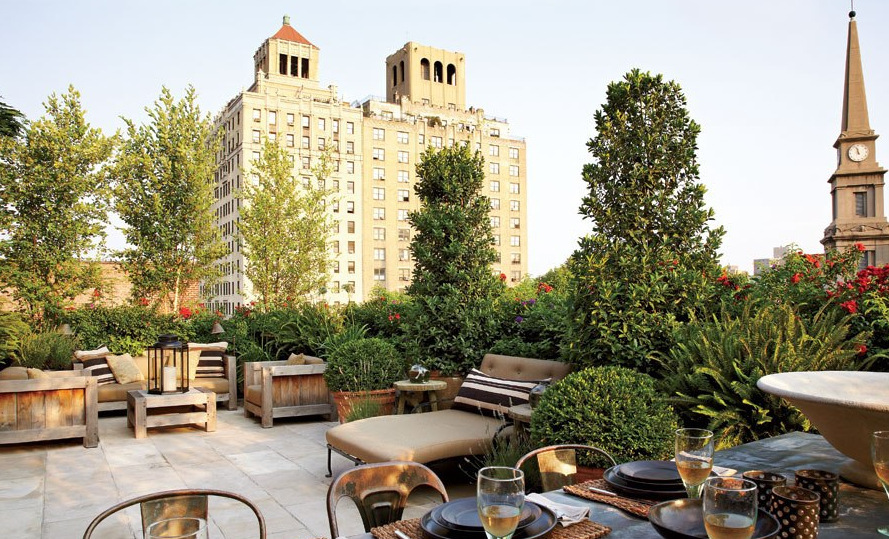 Відкриті тераси на даху: місце для літнього відпочинку