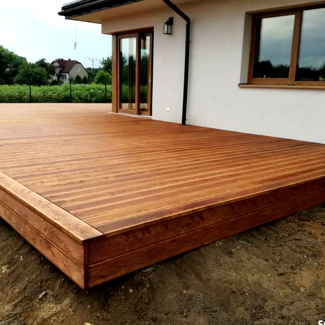 Вибираємо матеріал для тераси заміського будинку: дерево чи композит?