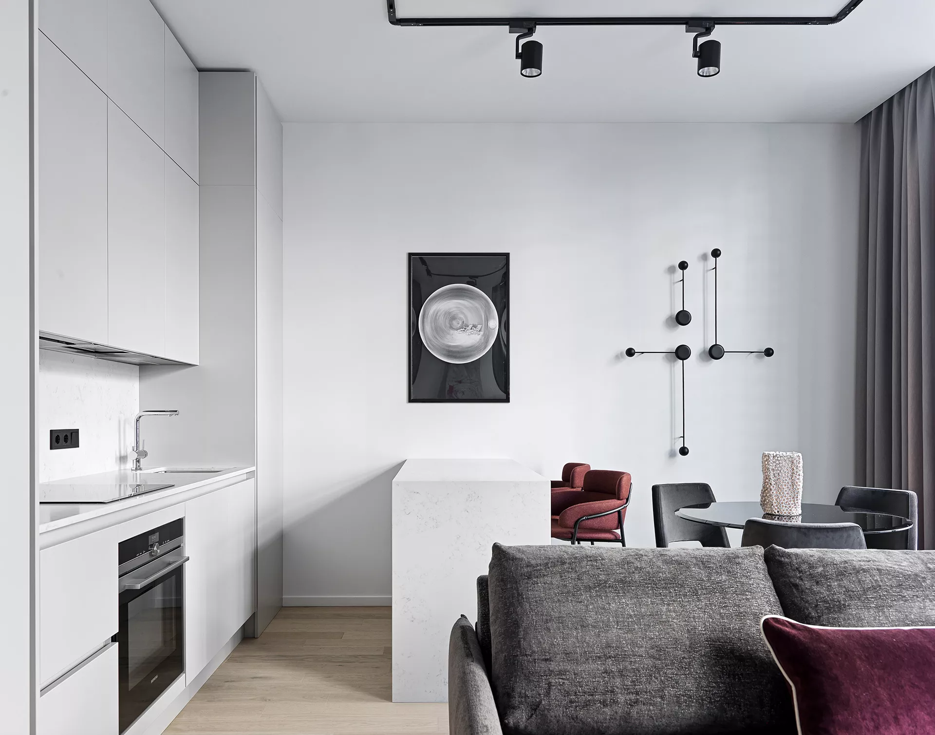 Дизайн однокімнатної квартири: 35 стильних прикладів сучасного оформлення